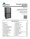97B0072N11: TZ Residential Installation, Maintenance and Operation Manual