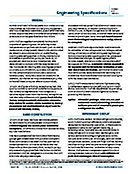 SW Engineering Specifications